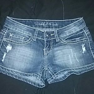 Jean shorts